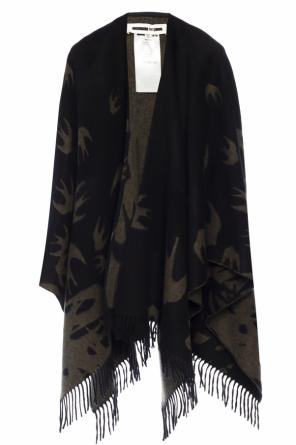 Patterned poncho, zdjęcie 1 Patterned poncho od McQ Alexander McQueen